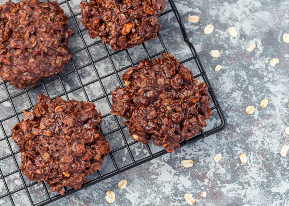No-Bake Chocolate Oatmeal Cookies